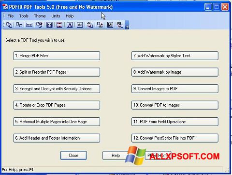 Screenshot Pdf995 Windows XP