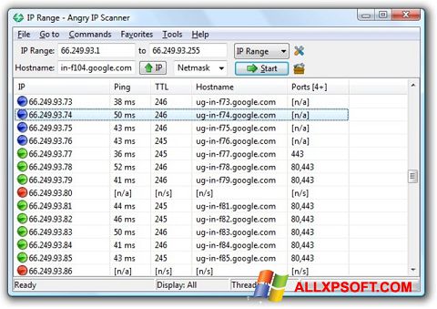 angry ip scanner free download for windows xp