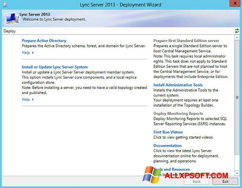 Screenshot Lync Windows XP