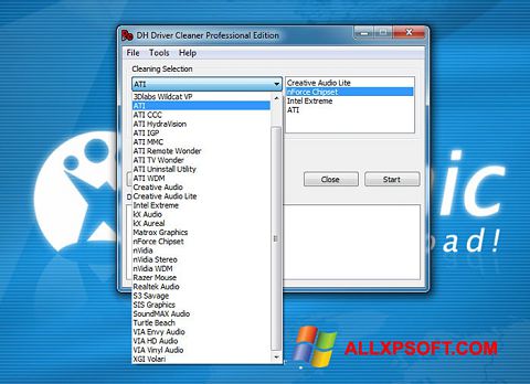Screenshot Driver Cleaner Windows XP