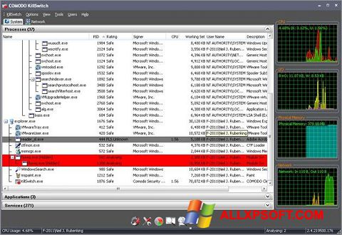 Screenshot Comodo Cleaning Essentials Windows XP