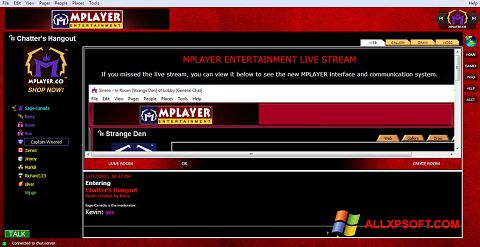Screenshot MPlayer Windows XP