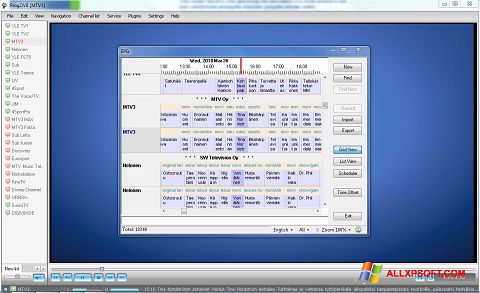 Screenshot ProgDVB Windows XP