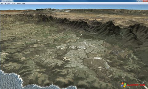 Screenshot NASA World Wind Windows XP