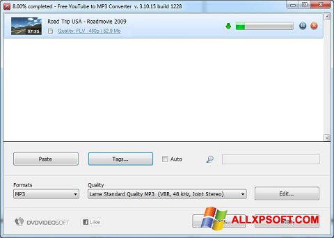 Screenshot Free YouTube to MP3 Converter Windows XP