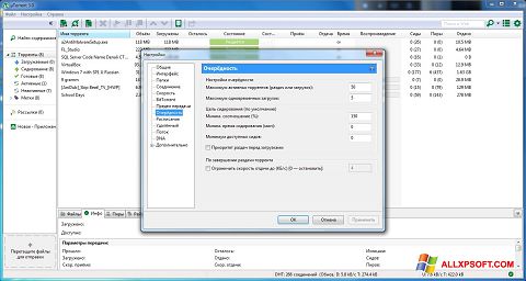 Screenshot uTorrent Windows XP