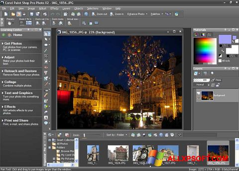 Screenshot PaintShop Pro Windows XP