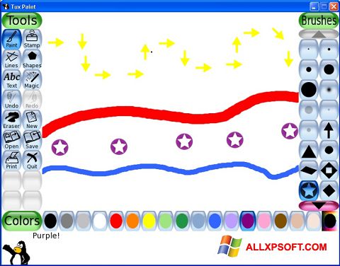 Screenshot Tux Paint Windows XP