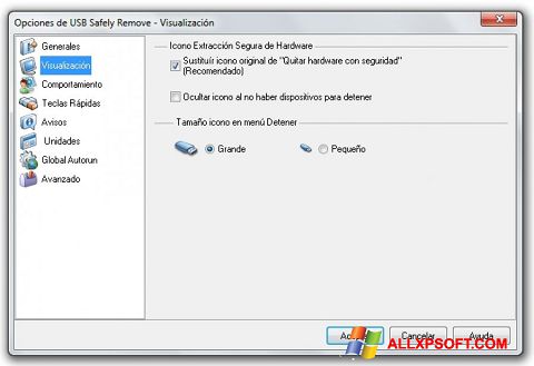 Screenshot USB Safely Remove Windows XP