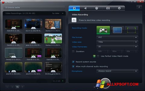 Screenshot Action! Windows XP