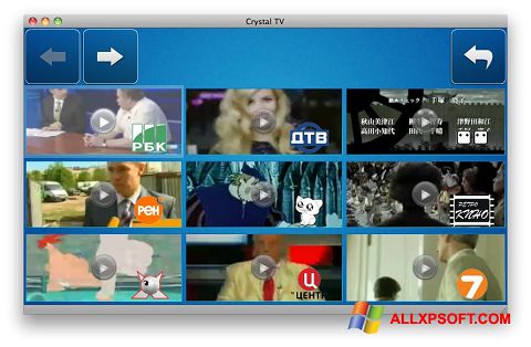 Screenshot Crystal TV Windows XP