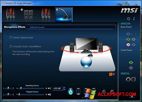 how to configure realtek audio driver windows 10 64 bit