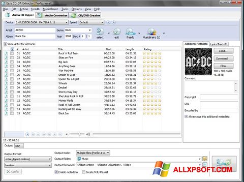 Screenshot Easy CD-DA Extractor Windows XP