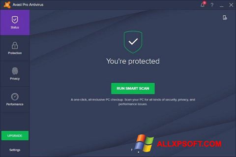 Screenshot Avast! Pro Antivirus Windows XP