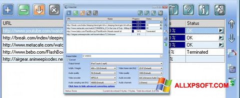 Screenshot VideoGet Windows XP