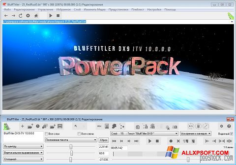 Screenshot BluffTitler Windows XP
