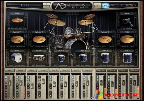 Screenshot Addictive Drums Windows XP