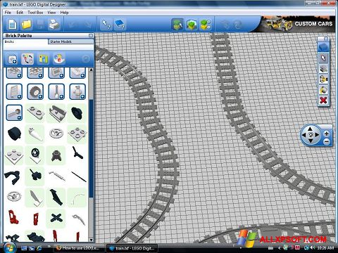 Screenshot LEGO Digital Designer Windows XP