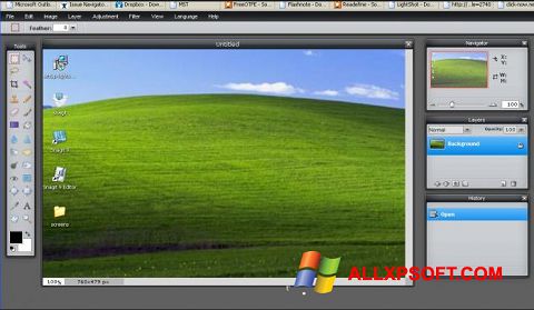 Screenshot LightShot Windows XP