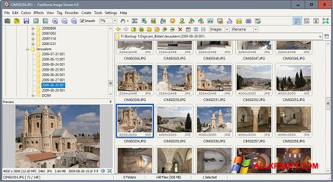 Screenshot FastStone Image Viewer Windows XP