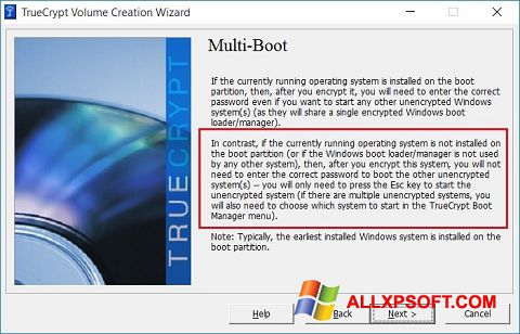 Screenshot MultiBoot Windows XP